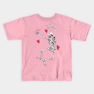 Skeleton Love Kids T-Shirt